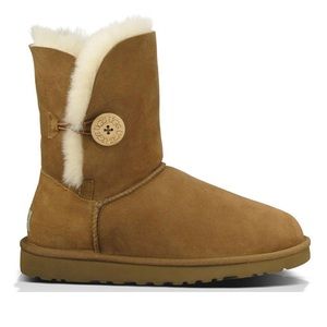 UGG Bailey Button Boots Brand New -  Chestnut-  Size 9
